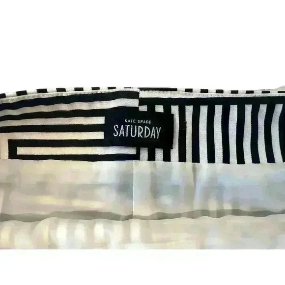 KATE SPADE SATURDAY GEOMETRIC MINI SKIRT SIZE S - Picture 4 of 7